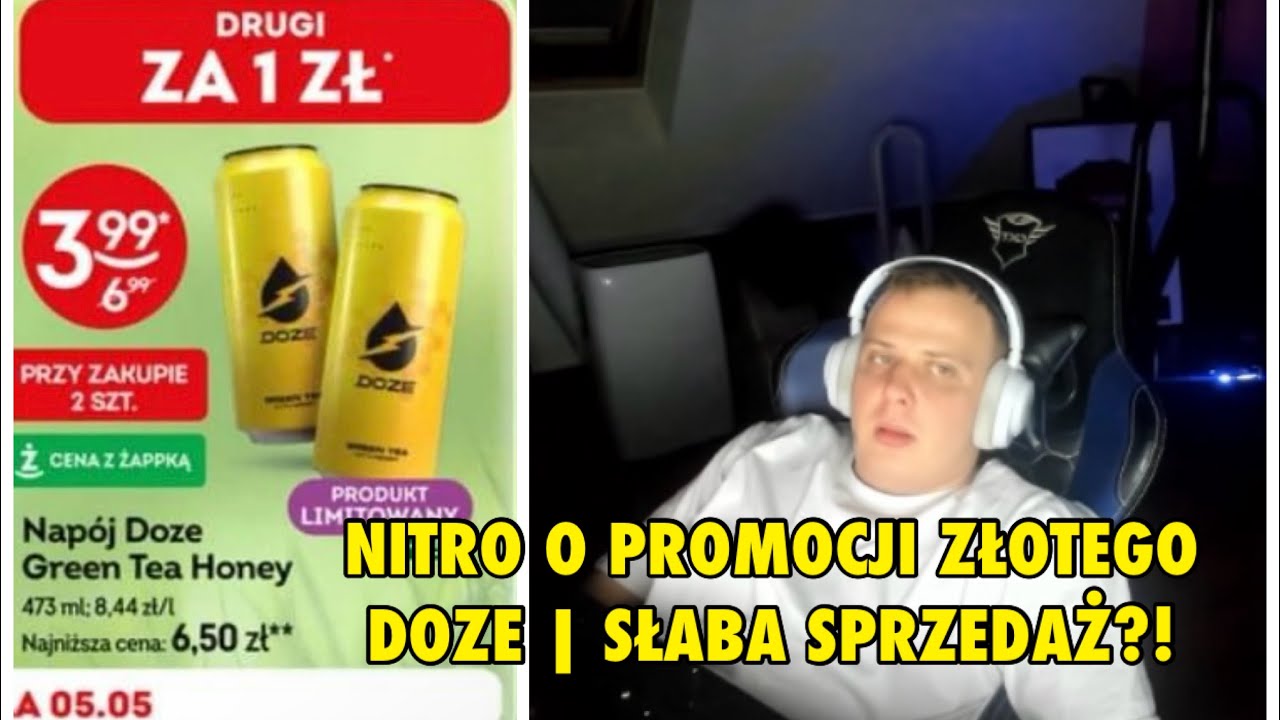 NITRO O PROMOCJI ŻÓŁTEGO DOZE OD BUDDY