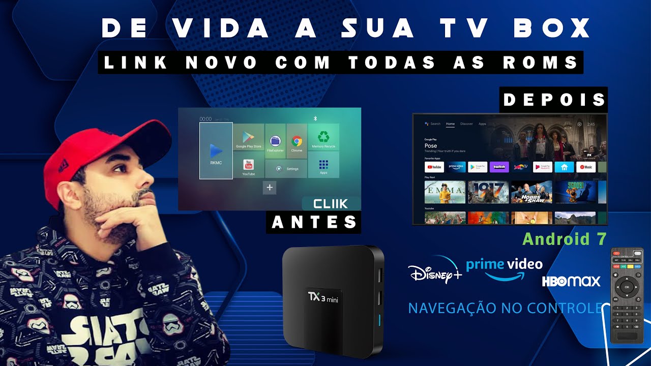 Tutorial - Atualizando o sistema TV BOX S905W/P281 Links Atualizados para Android TV Tx3,Tx6,MXQ