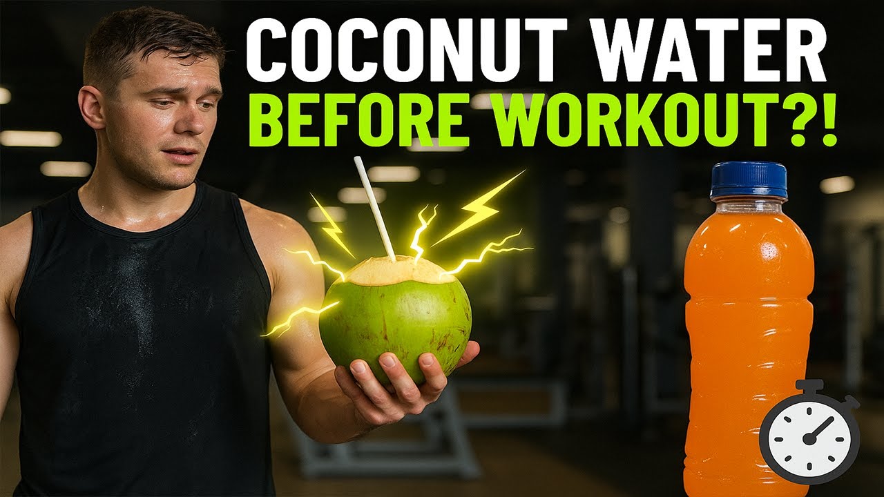 Coconut Water Before Workout?  The Truth Nobody Told You 🥥💪