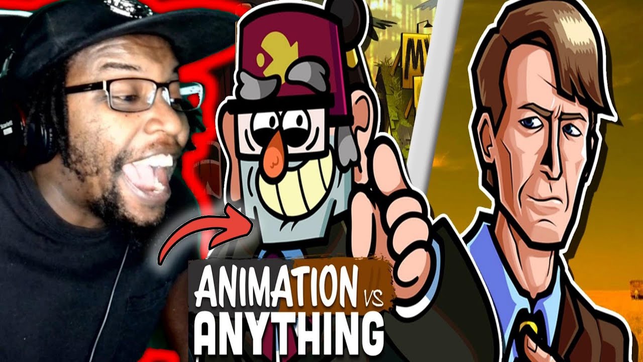 Grunkle Stan vs Saul Goodman - Rap Battle! (ANIMATION VS ANYTHING: CH. II) DB Reaction