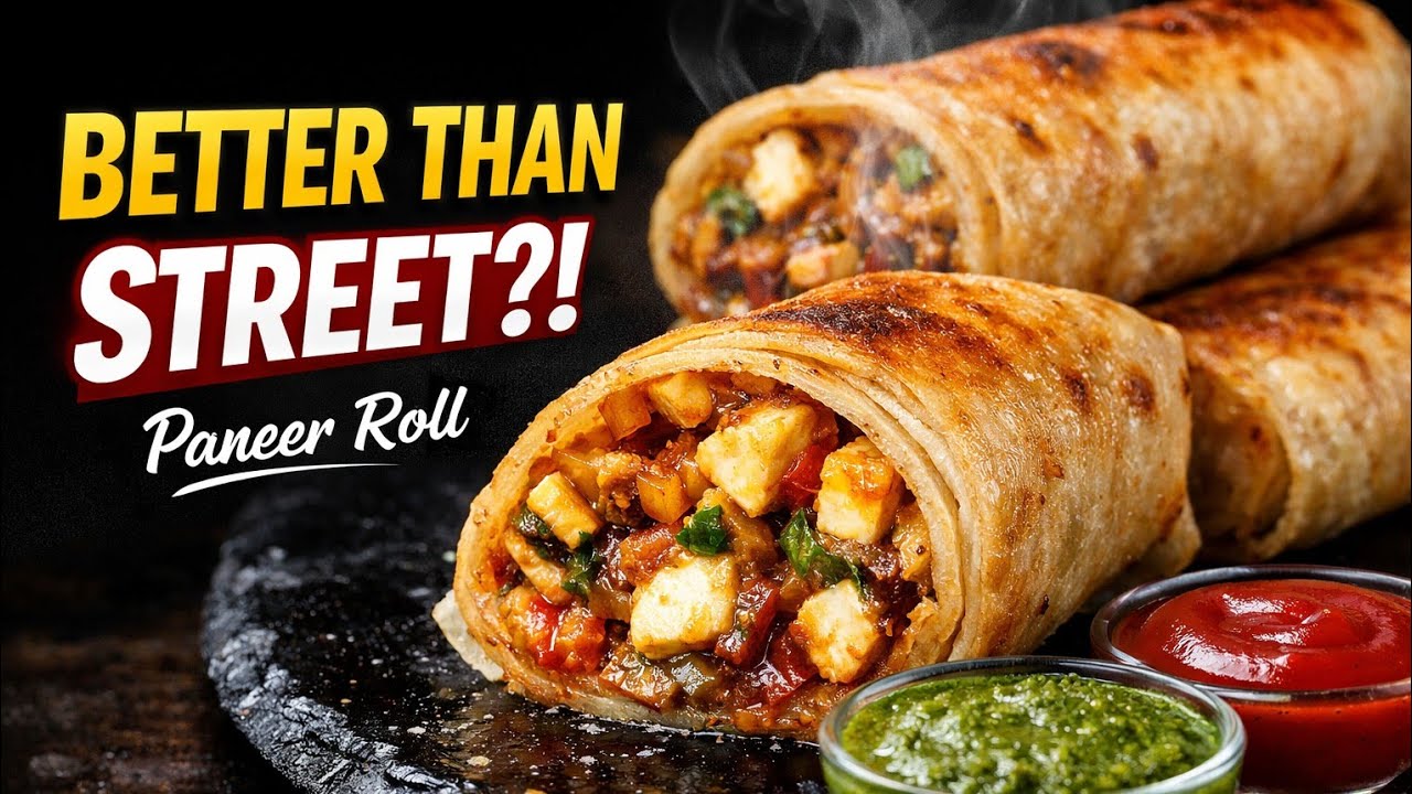 Tawa Paneer Roll|Easy Paneer Roll|#paneer #rolls #streetfood #food #roti #tawa 