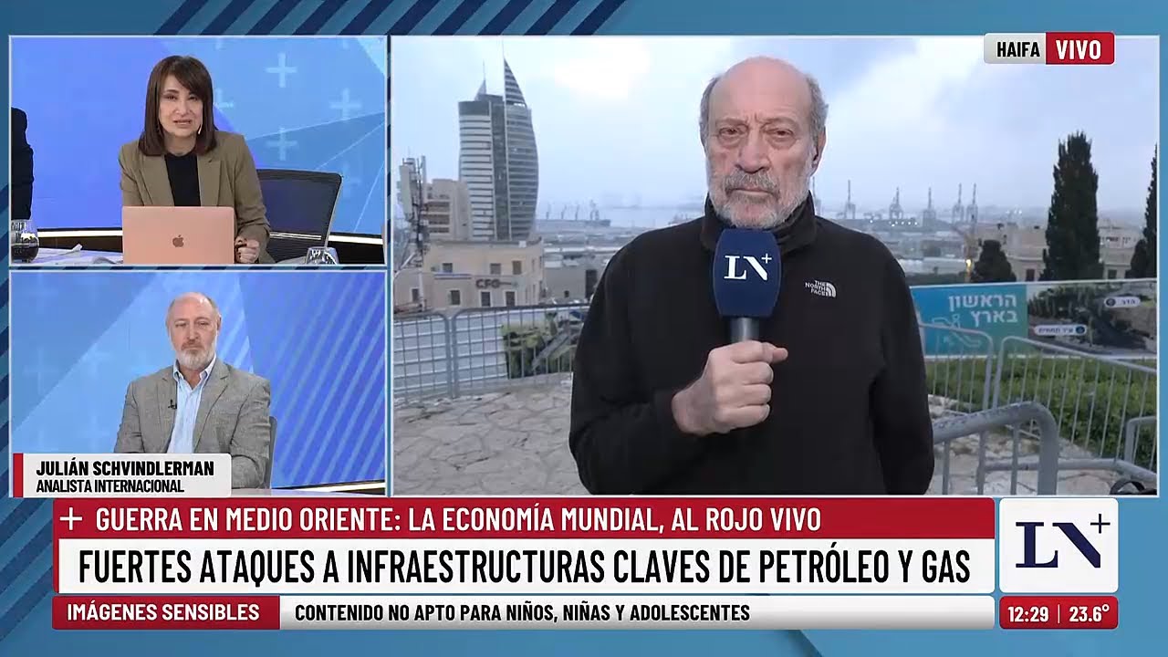 Guerra en Medio Oriente: un periodista resultó herido por un proyectil israelí