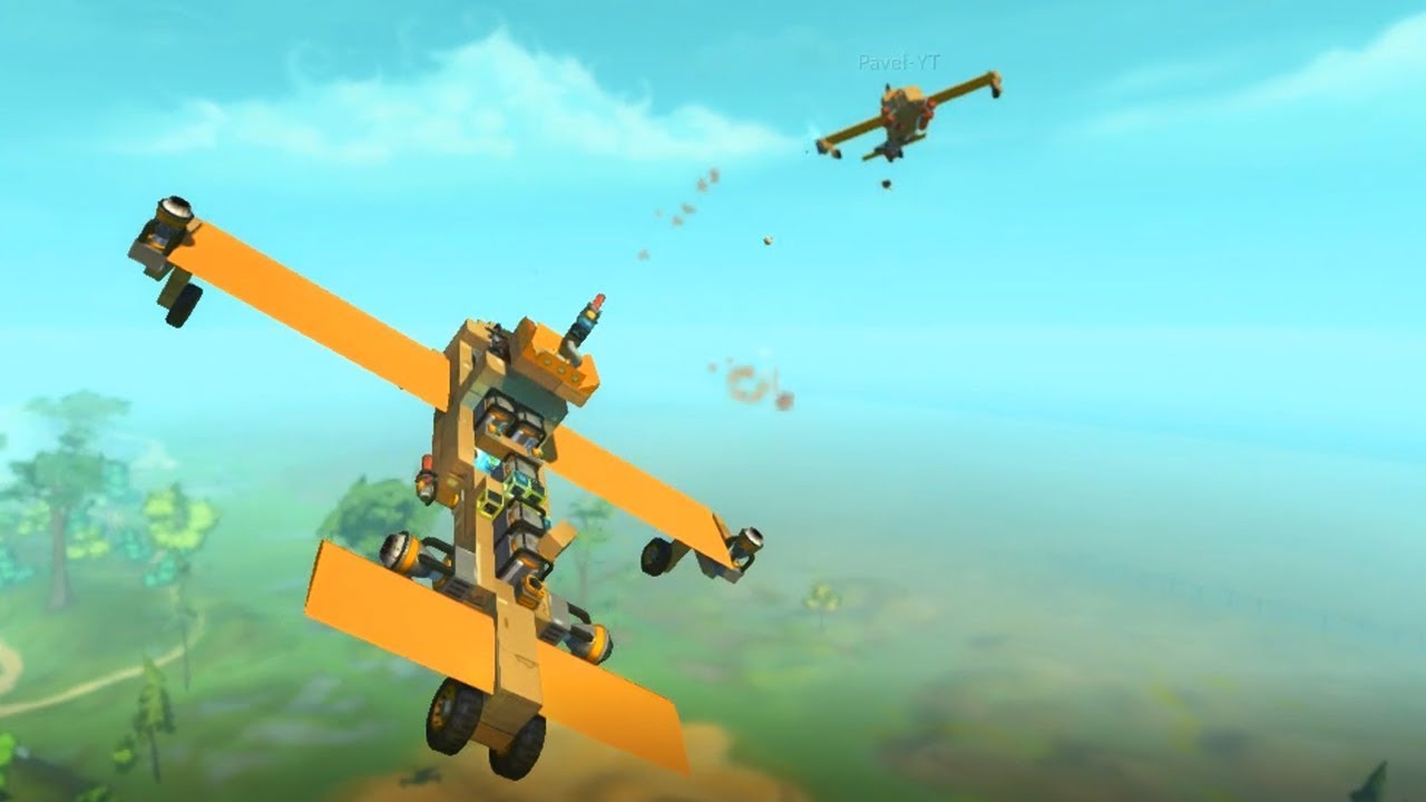 SCRAP MECHANIC - STARCIE POWIETRZNE Z PAVŁEM