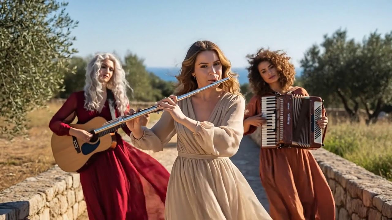 The Andalusian Glow | Cinematic Flamenco Guitar, Sax, Accordion & Flute