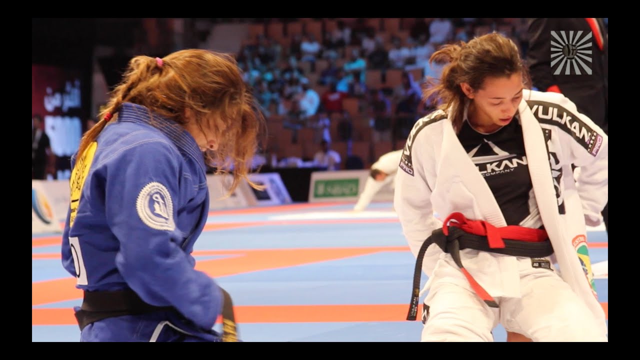 Ariadne Oliveira vs Mackenzie Dern Abu Dhabi World Pro Female Black belt Semi Finals