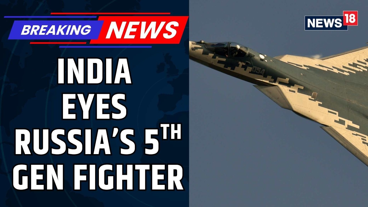 IAF Eyes Russian Su-57 As First Fifth-Generation Fighter Jets | India Defence Boost | News18