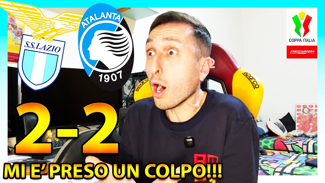 [DOPPIO GOL E SGOMMATA IN LIVE] LAZIO-ATALANTA 2-2: HO RISCHIATO L'INFARTO‼️