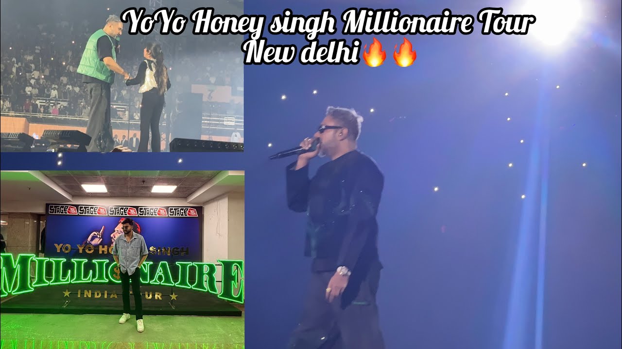 YOYO HONEY SINGH FULL CONCERT MILLIONAIRE TOUR DELHI 2025 😍||​⁠ @YoYoHoneySingh COMEBACK IS REAL🥵
