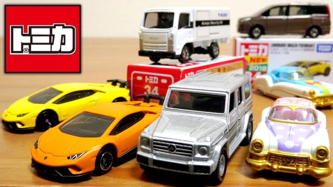 トミカ 2018年2月新車 新作☆No.34 ランボルギーニ ウラカン ペルフォルマンテ(初回特別仕様) No.35 メルセデスベンツ Gクラス ディズニーモータース ホワイトデーエディション