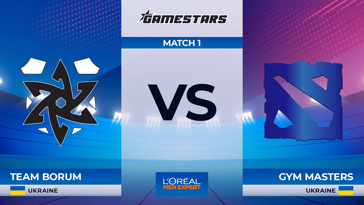 [RU] Team Borum vs Gym Masters | Game 1 | Dota 2 Gamestars L&rsquo;Or&eacute;al Men Expert UA Qualifier