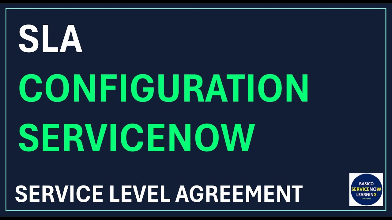 SLA in ServiceNow , Servicenow SLA configuration | ServiceNow Training Videos