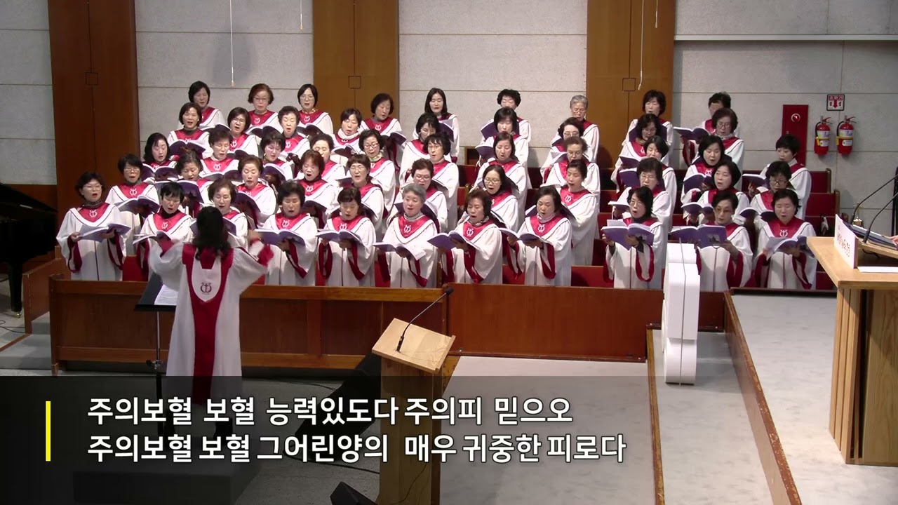 2026.02.11 샤론찬양대 - 주의 보혈 능력있도다