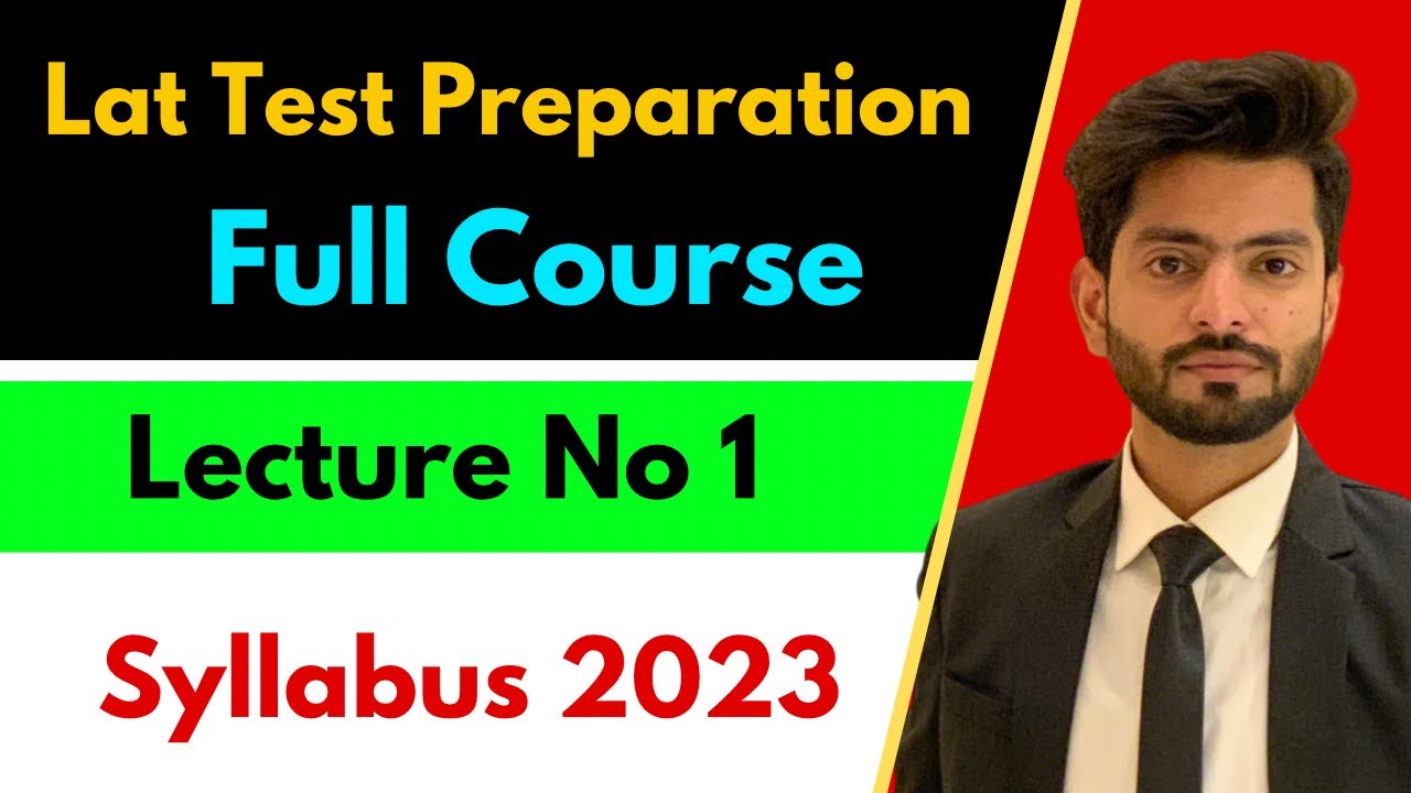 Preparation of Law admission test by abdulrehman yaseen | Lecture 1 | Syllabus of Lat Test 2023 |
