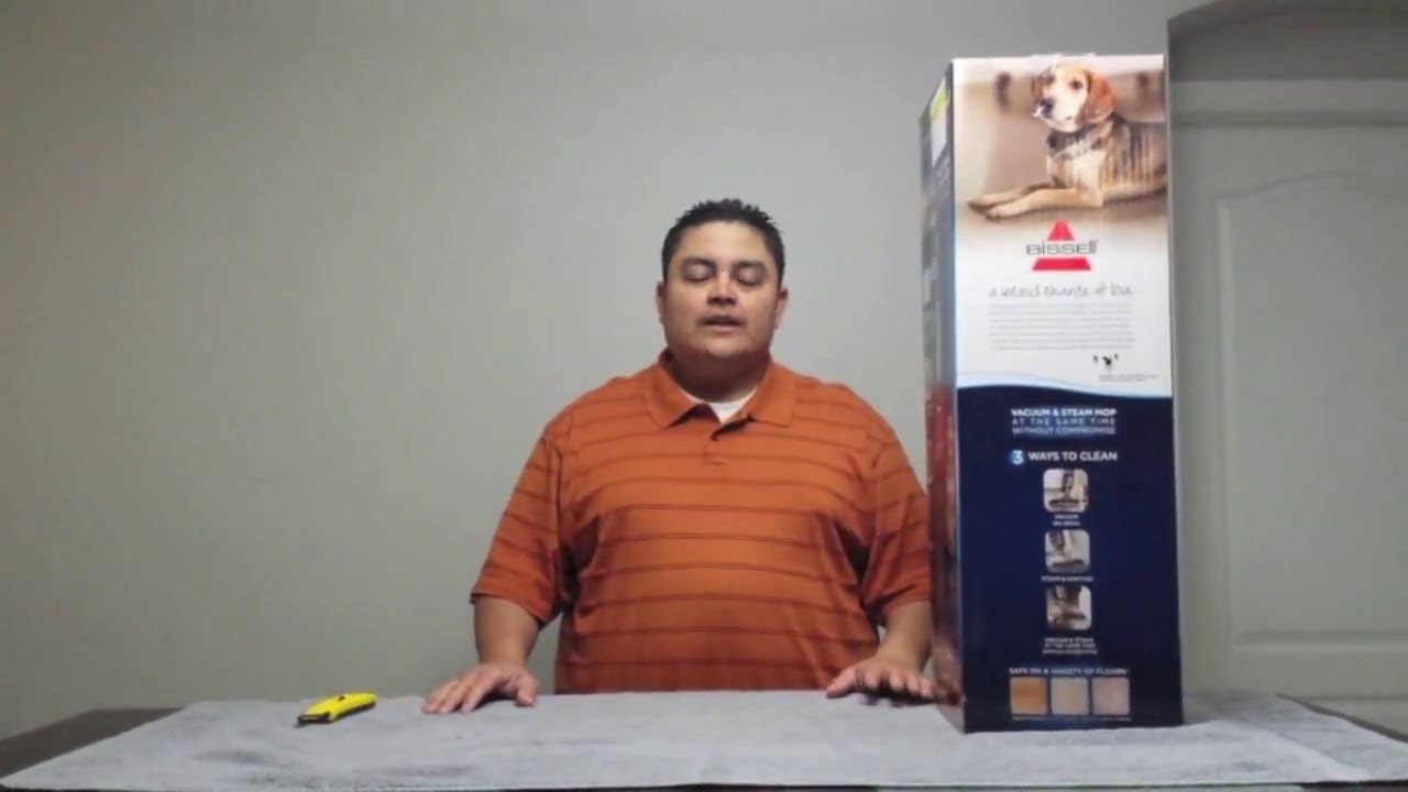 Bissell Symphony All-in-One Vacuum and Steam Mop Unboxing
