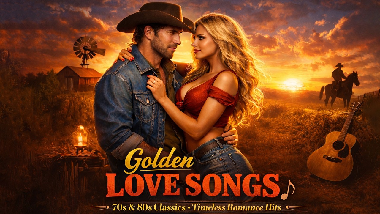 Golden Country Love Songs 🤠 70s & 80s Classics 🎶 Timeless Romance Hits