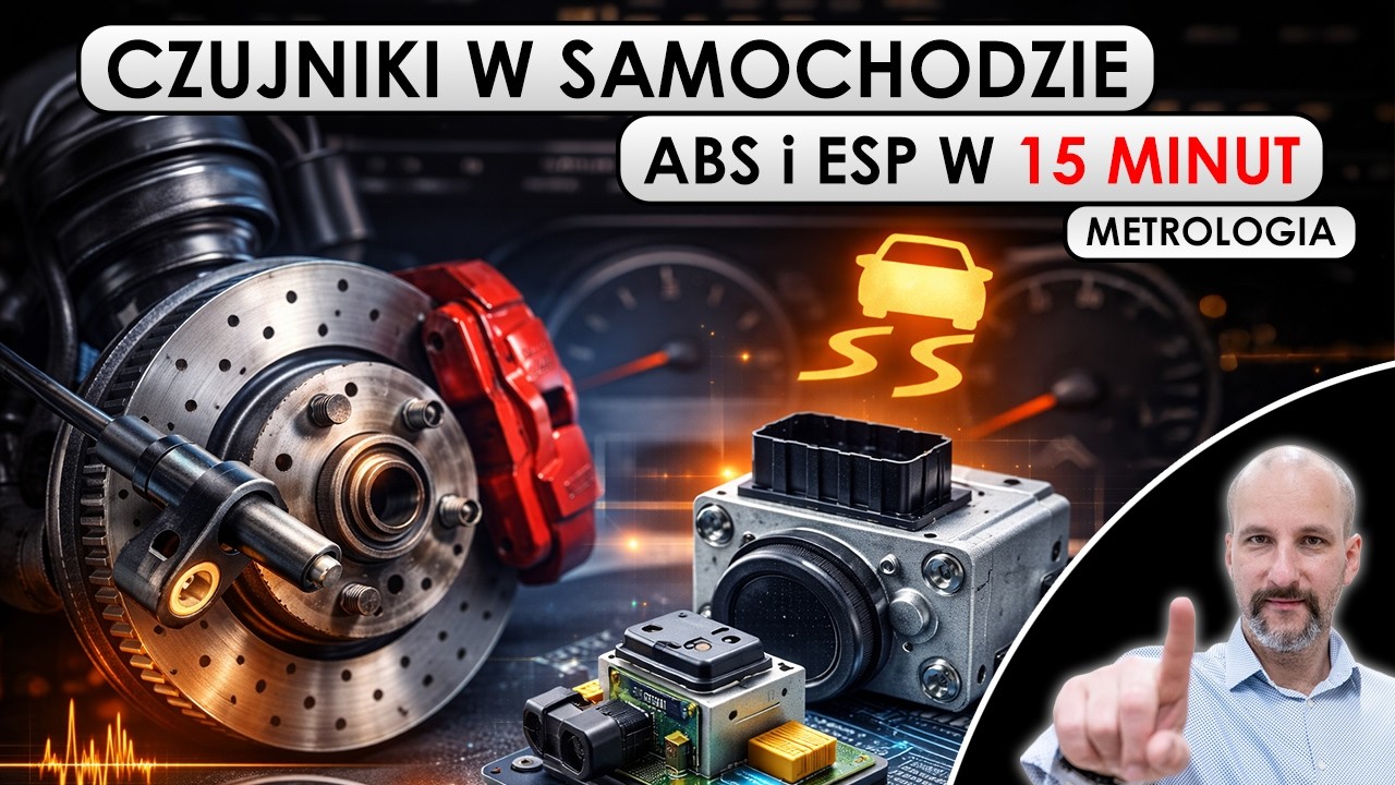 Metrologia: Czujniki w samochodzie. Jak działa system ABS i ESP? Piotr Burnos