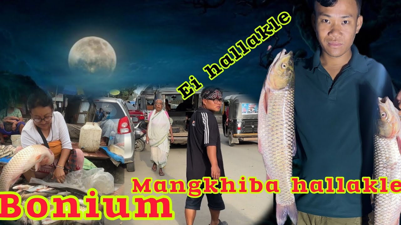 Kuina mangluraba Bonium // Bazarda thengnare  thengnare 🤣 