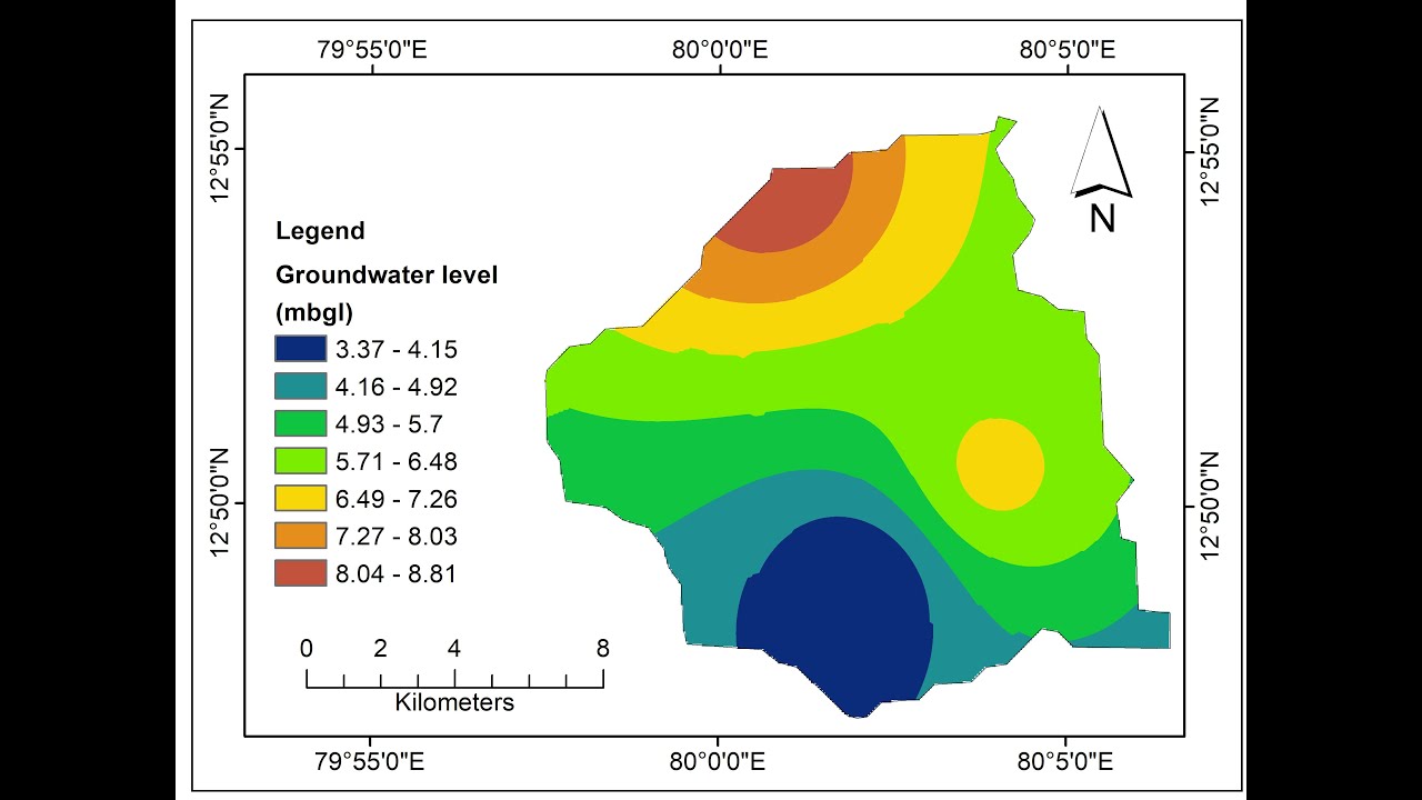 Inverse Distance Weighted (IDW ) method in ArcGIS || Interpolation in Arc GIS