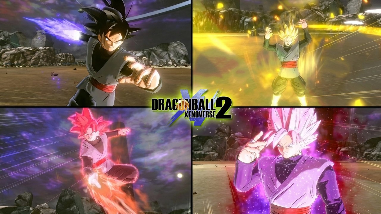 NEW Epic Transforming Goku Black mods during combos in Dragon Ball Xenoverse 2