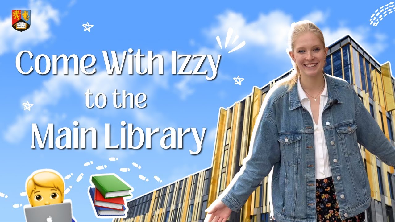 Come With Izzy to the Main Library 📚📖 • UoB Student Video #UniversityofBirmingham #UoB