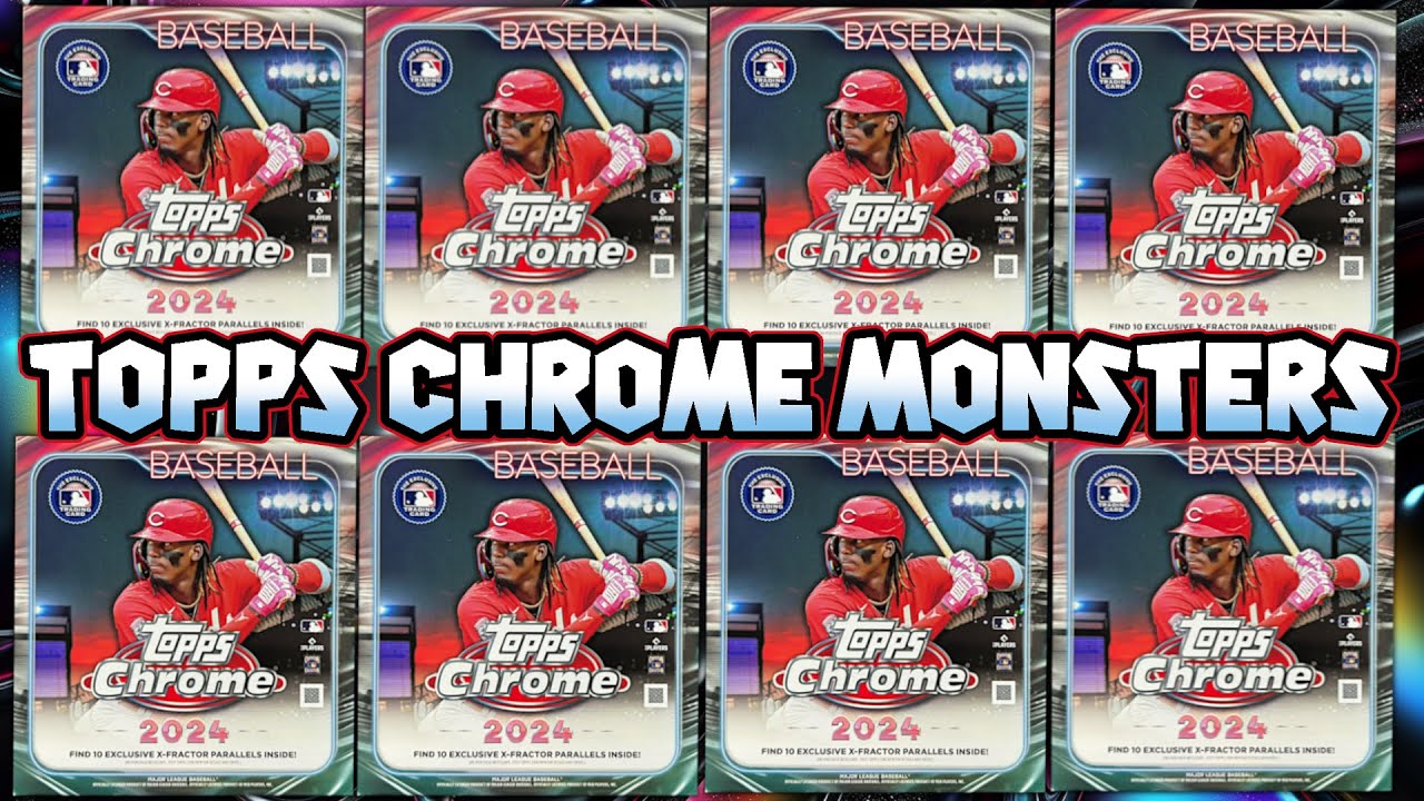 ФАНАТИКА: кейс Topps Chrome 2024 года, МОНСТР-БОКСЫ
