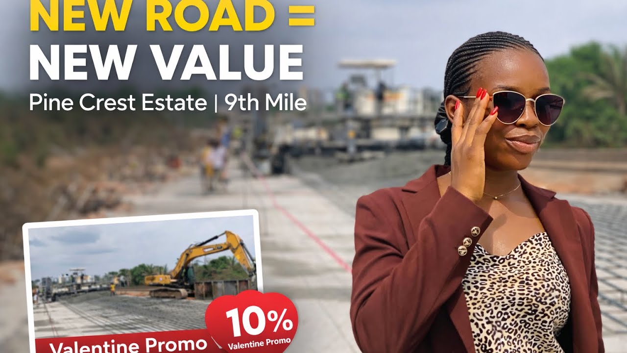 Land for Sale in Enugu Nigeria | Pine Crest Estate 9th Mile Valentine Promo (Diaspora Investment)