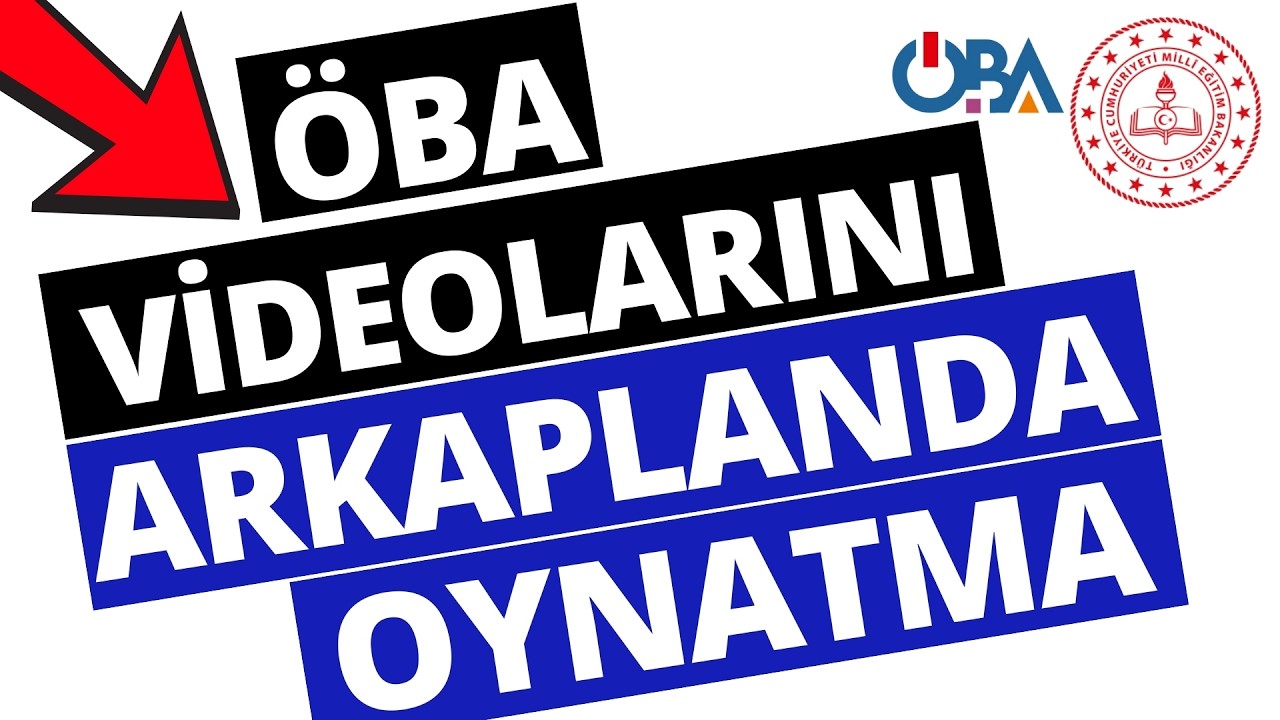 UZMAN BAŞÖĞRETMEN Videoları Arka Planda İzleme Oynatma | ÖBA Videoları Arka Planda İzleme Oynatma