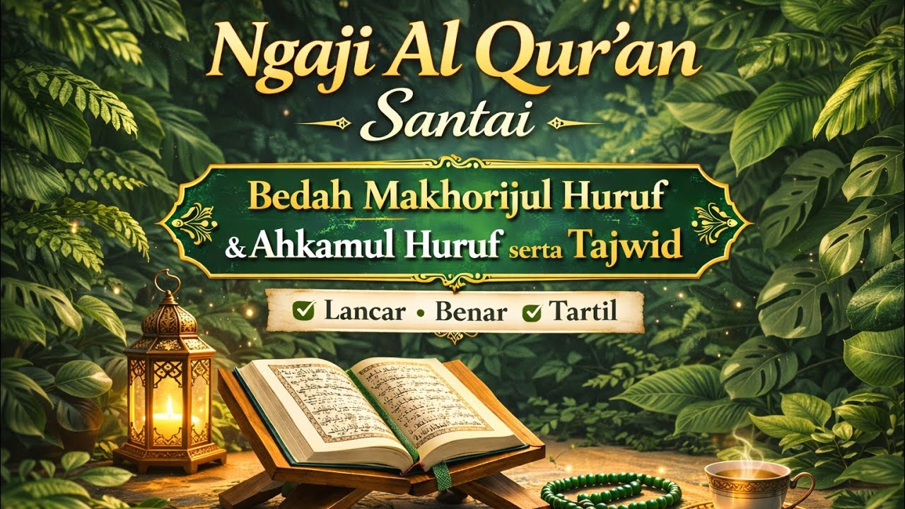 🔴 LIVE Belajar Ngaji Al-Qur'an. 07-03-2026
