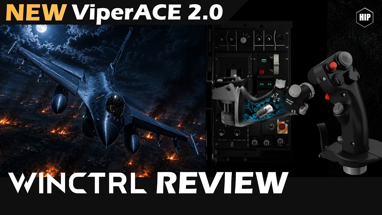 Пилотам DCS Viper НУЖНО увидеть этот HOTAS! Обзор WINCTRL ViperACE &mdash; ЛУЧший сетап для F-16?