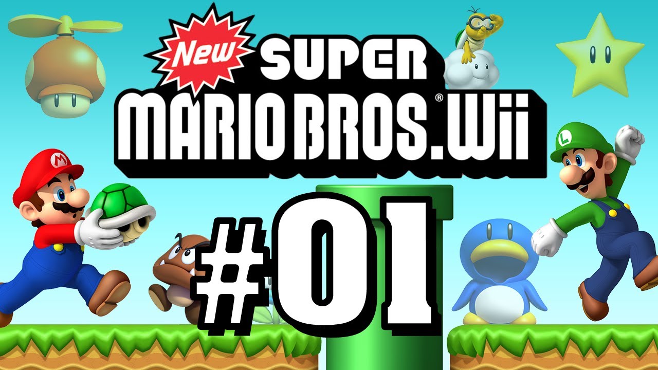 New Super Mario Bros. Gameplay | Let's Play Together - #01 - Der erste Fail