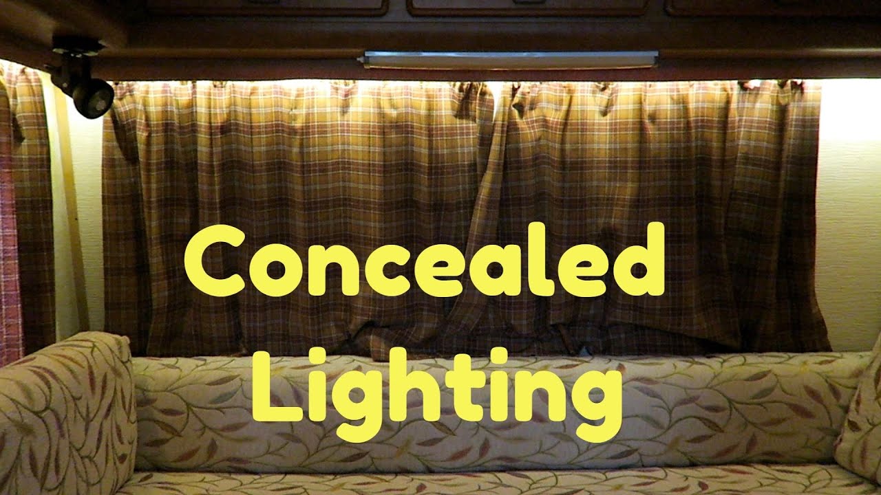 Concealed Lounge Lights in Classic Hymer B644