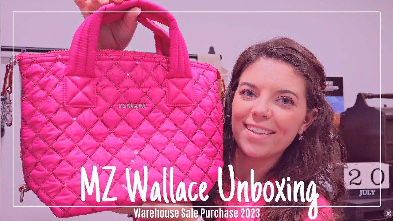 MZ Wallace Unboxing || Fuchsia Small Sutton || Warehouse Sale Item || Unboxing || First Look