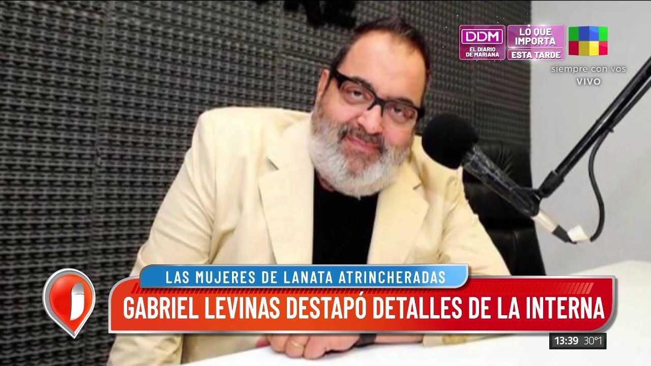 🔴 Gabriel Levinas, amigo íntimo de Jorge Lanata, reveló detalles sobre el estado de salud