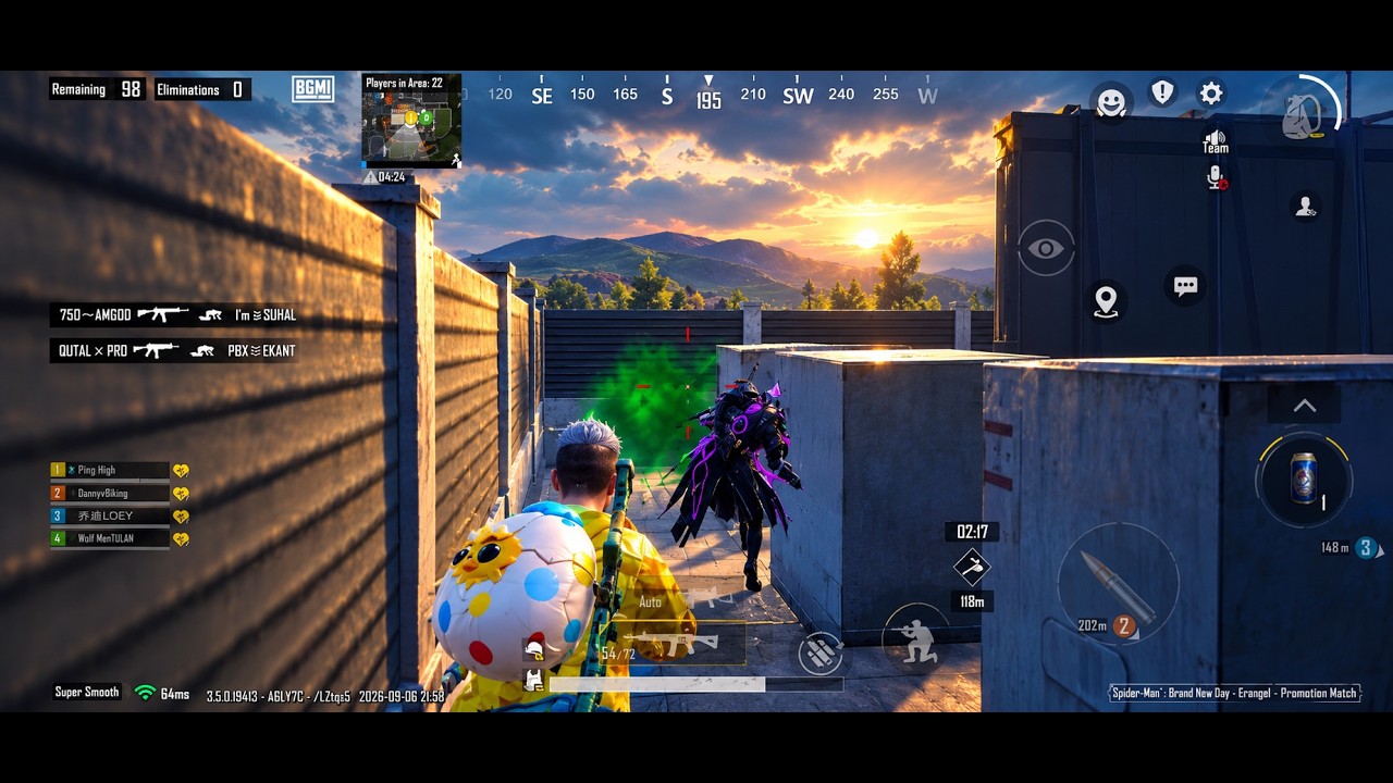 Tournament Frag 🔥 PUBG MOBILE 5 Finger Claw Gyroscope Iphone 11