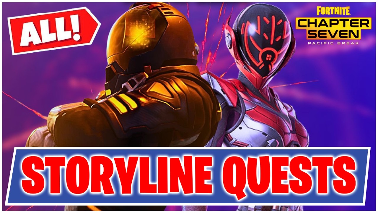*ВСЕ* сюжетные задания 7 главы Fortnite | Семёрка против Тёмного Путешественника