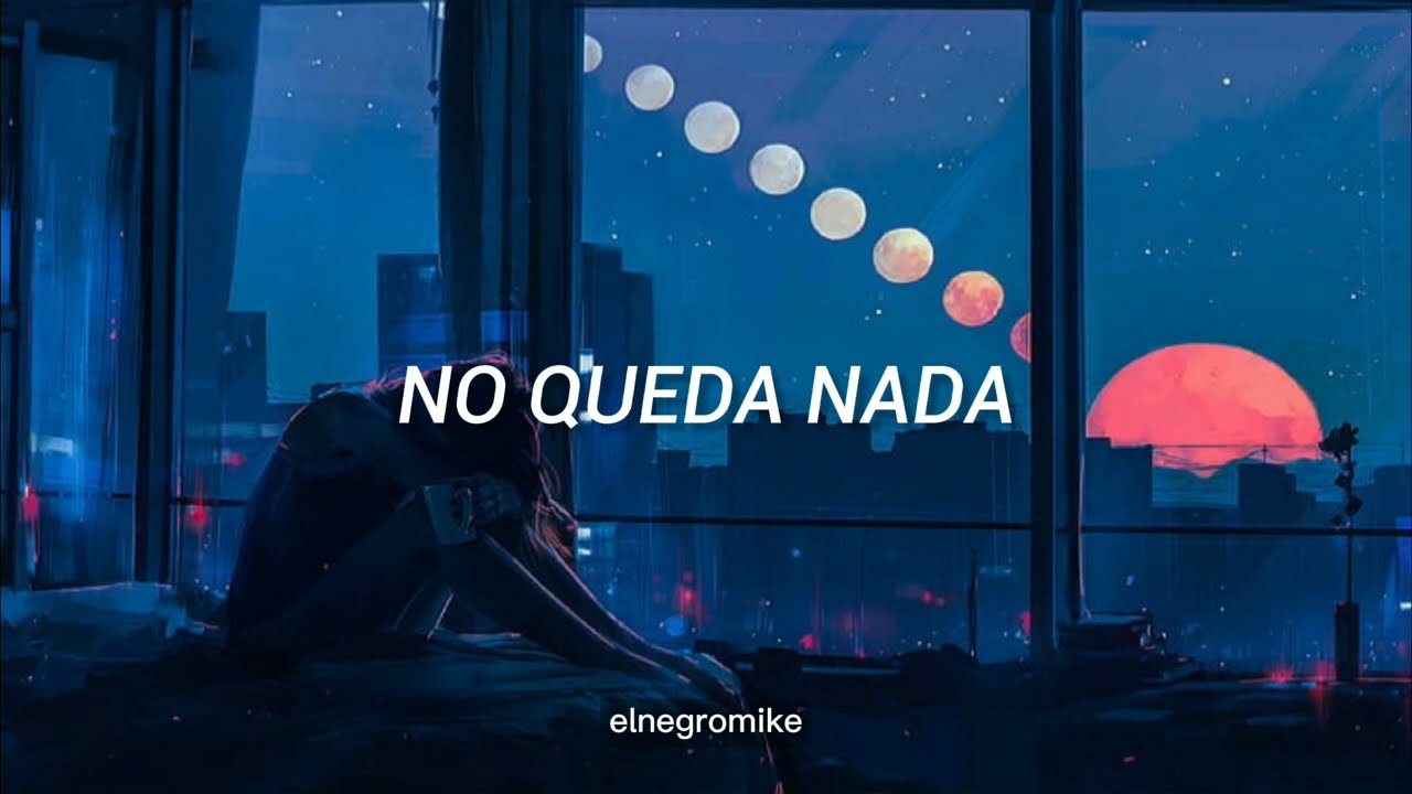 NO QUEDA NADA - ANICETO MOLINA / LETRA