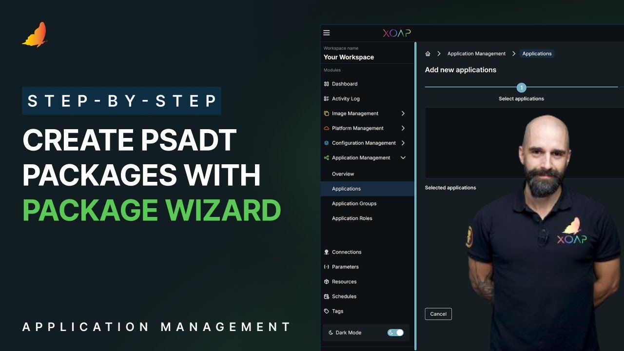 Create PSADT packages with the Package Wizard, powered by XOAP