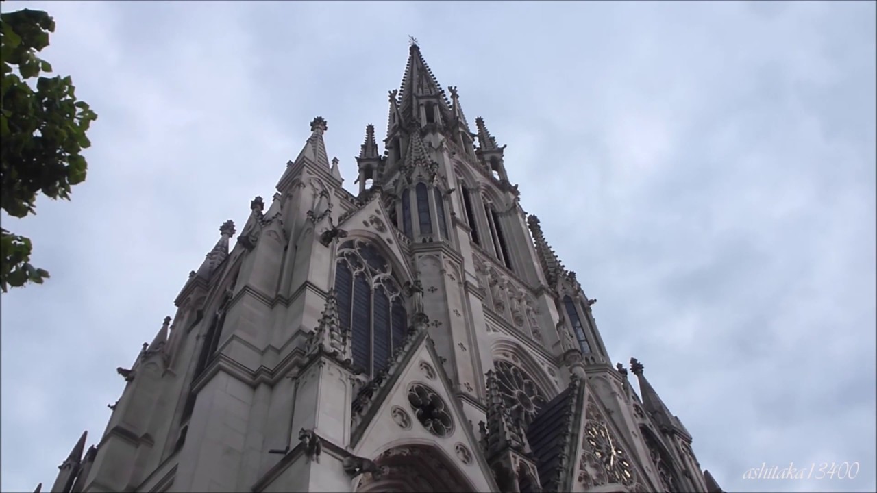 Basilique Saint Epvre à Nancy - Sonnerie horaire de 19h + angelus