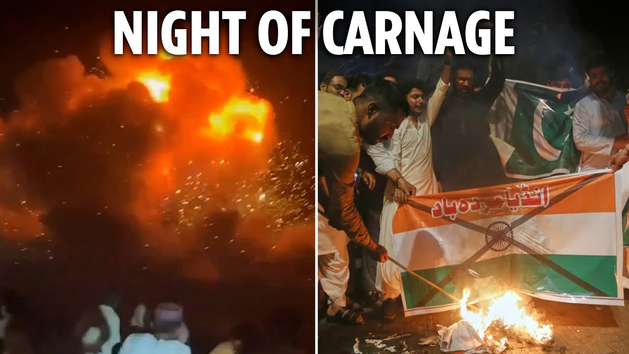 Fears of all-out war between nuclear-armed Pakistan & India after bloody night of airstrikes