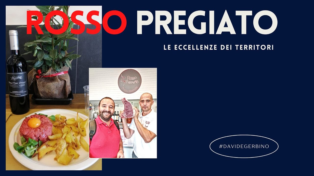 #DavideGerbino presenta: ROSSO PREGIATO A PRATO NEVOSO