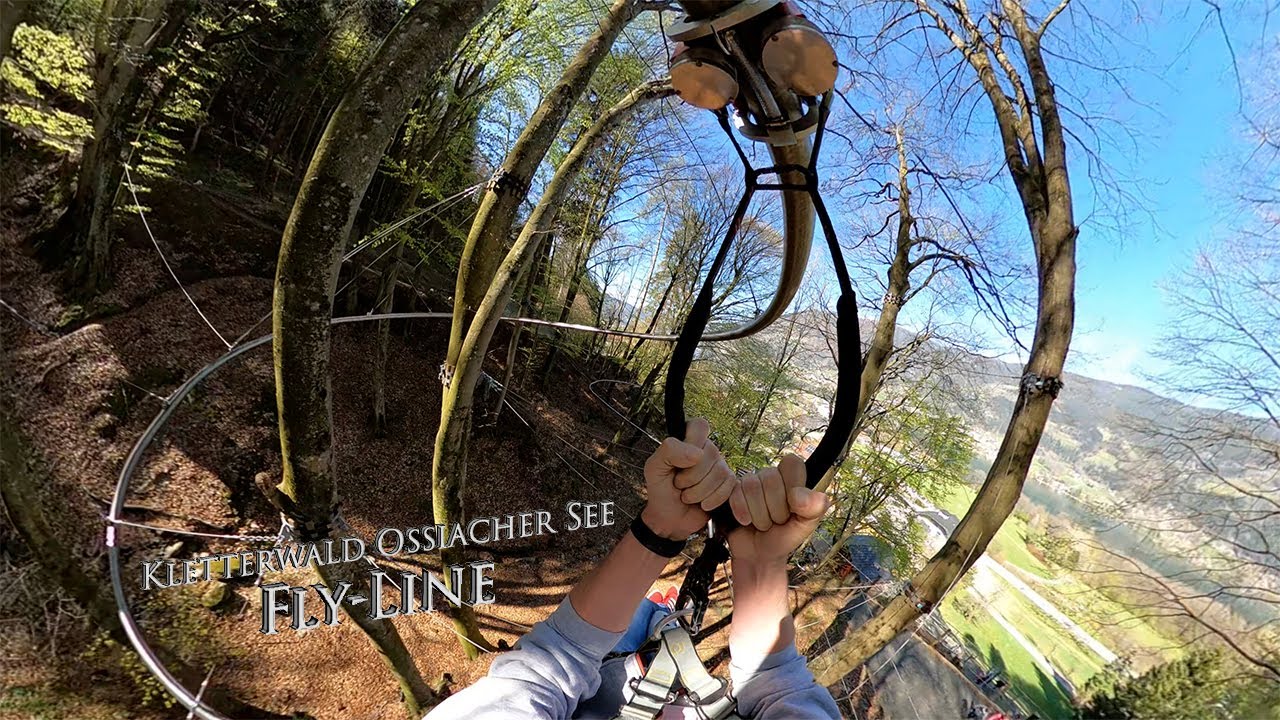 Kletterwald Ossiacher See Fly Line POV Onride