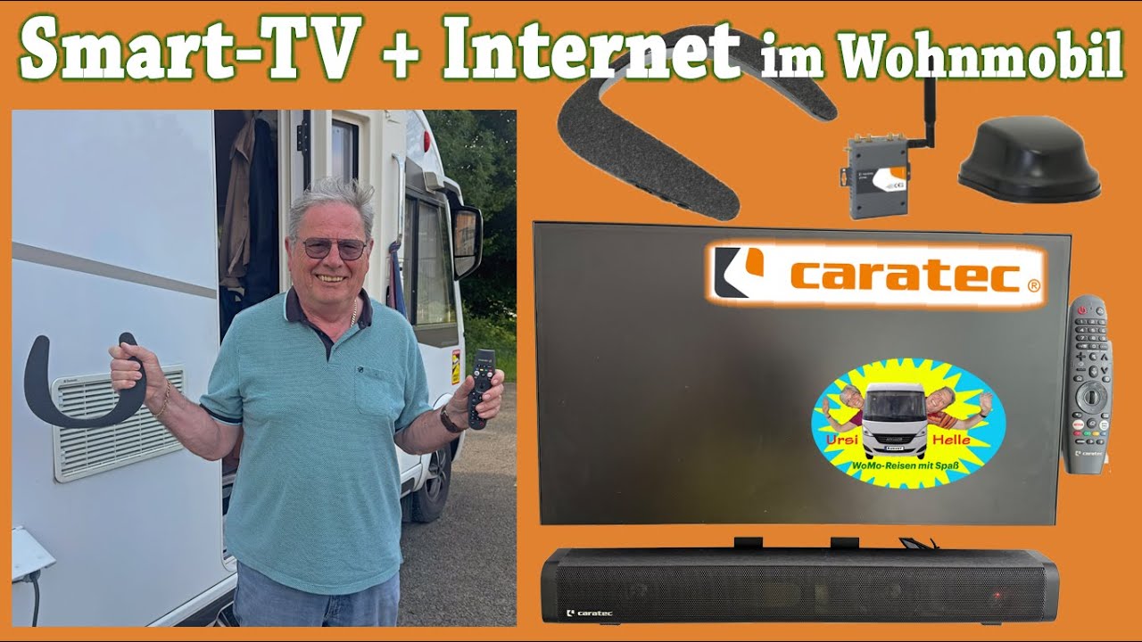 Neueste Technik: Smart-TV - Internet - Carasnake - Nr. 323