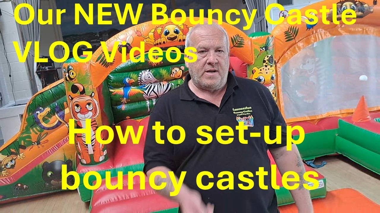 Our New Bouncy Castle Vlog Videos