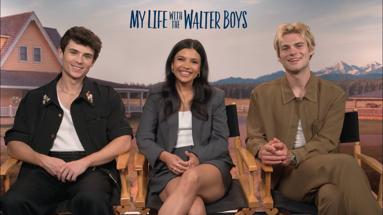 MY LIFE WITH THE WALTER BOYS Season 2 Interview! Spoilers! Nikki Rodriguez Noah LaLonde Ashby Gentry