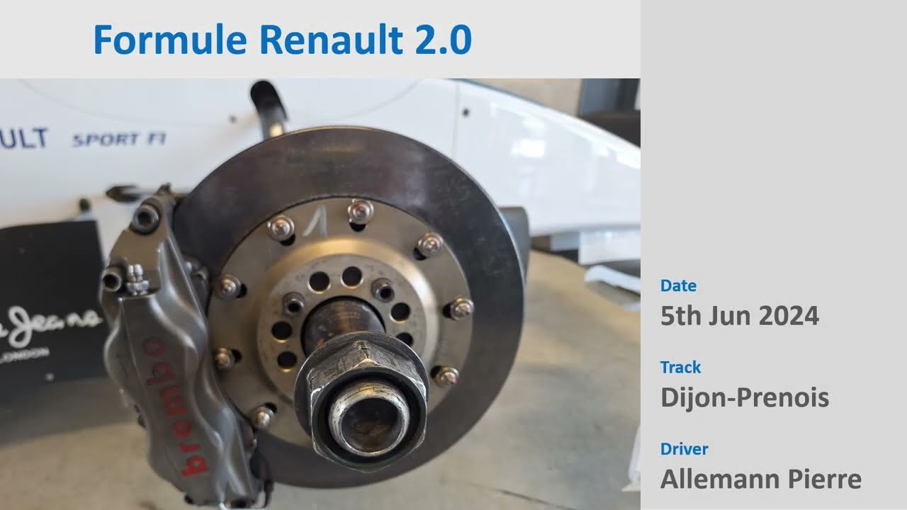 Formula Renault 2.0 Onboard - Dijon Prenois 2024