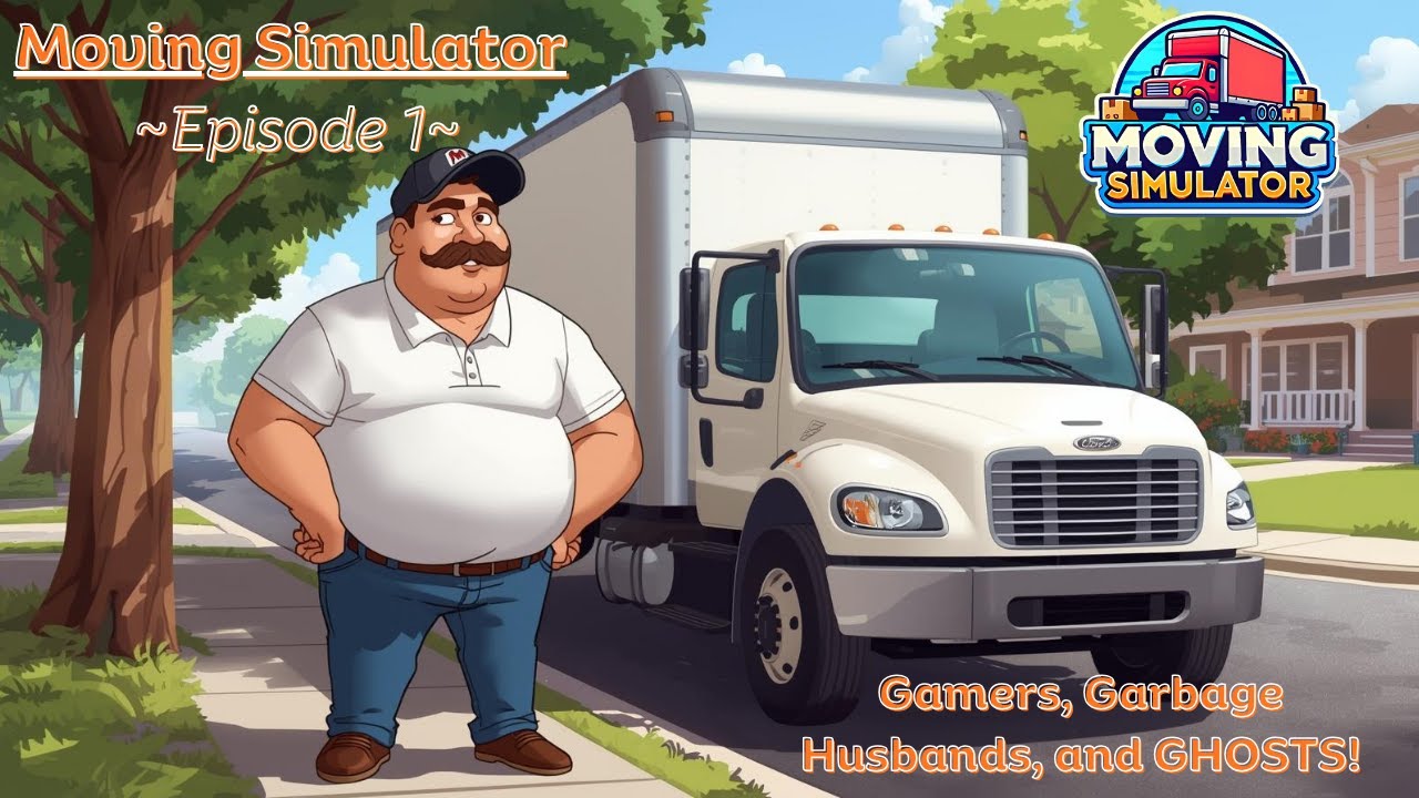 Moving Simulator - Episode 1 - Gamers, Garbage Husbands, and GHOSTS!