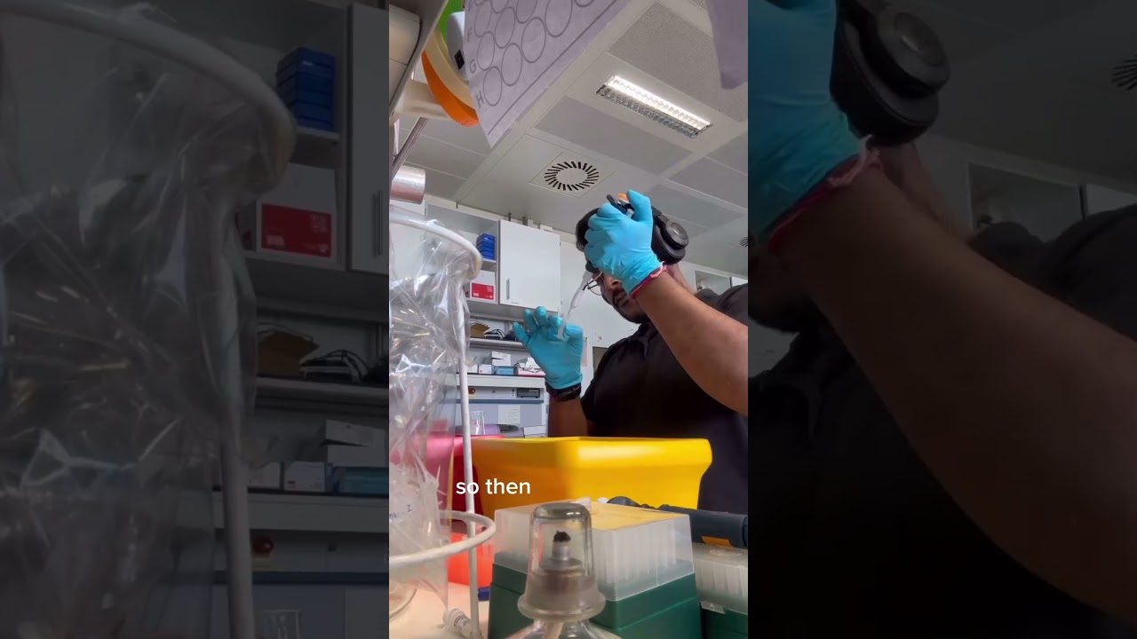 Lab vlog with qPCR. #phd #phdlife #germany #motivation #qpcr