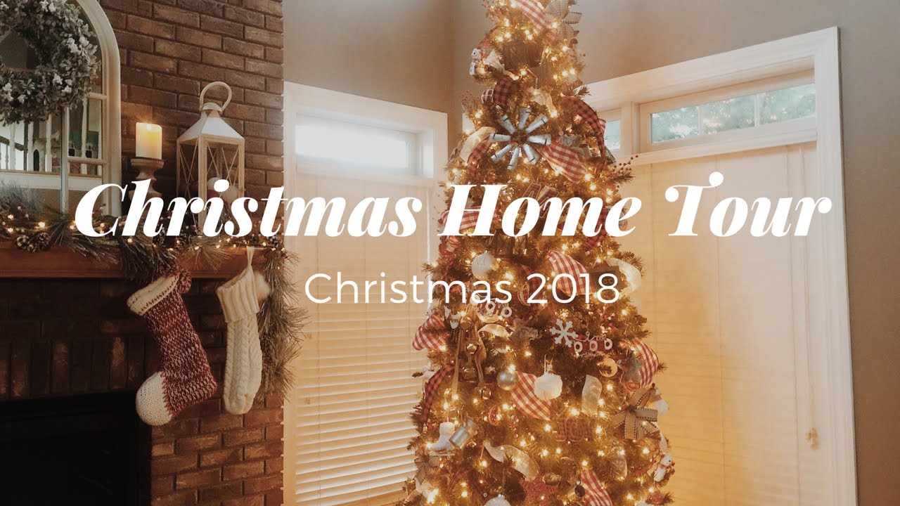 🎄🎄CHRISTMAS HOUSE TOUR 2018🎄🎄//CHRISTMAS DECOR TOUR//Decorate With Dana