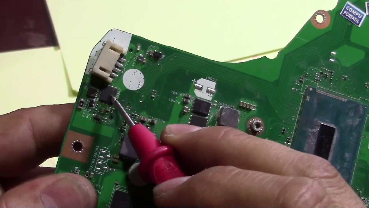LAPTOP NO ENCIENDE-QUE EMPEZAR A MEDIR MAINBOARD#1