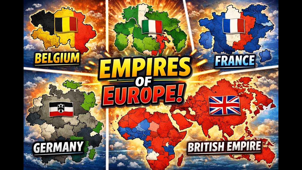 Mapping all the colonial empires and wars enjoy! No voice challenge